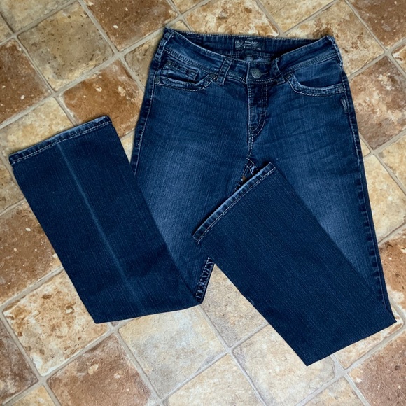 Seven7 Denim - Silver Bootcut Mid Rise Button Back Pocket Jean 28